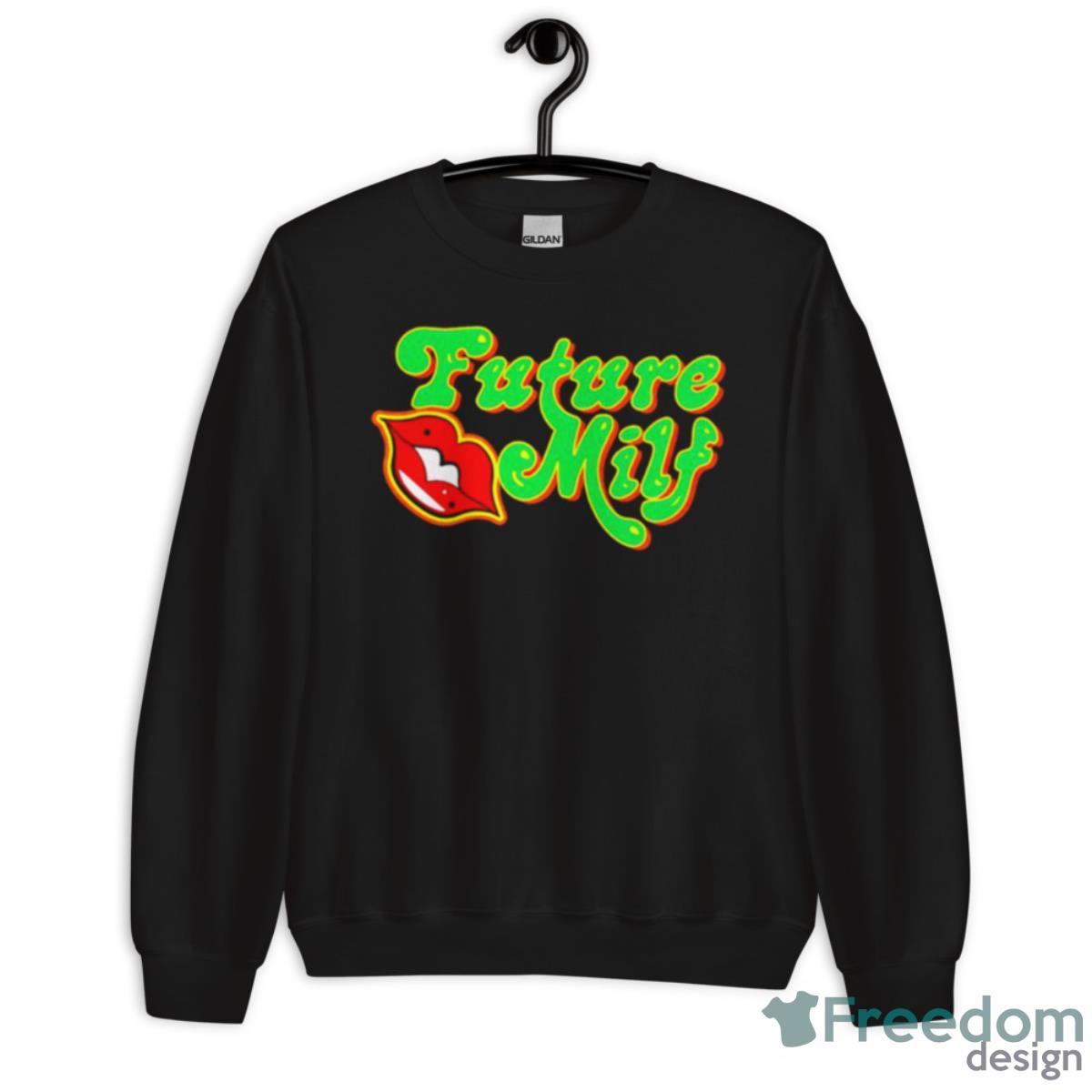 M.I.L.F. Lips Shirt - Unisex Crewneck Sweatshirt M.I.L.F. Lips Shirt - Unisex Crewneck Sweatshirt