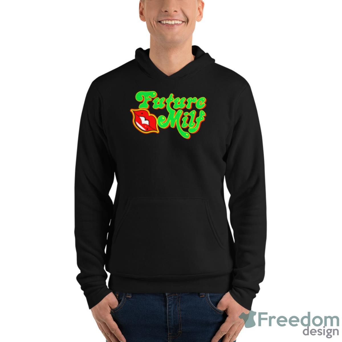 M.I.L.F. Lips Shirt - Unisex Fleece Pullover Hoodie M.I.L.F. Lips Shirt - Unisex Fleece Pullover Hoodie
