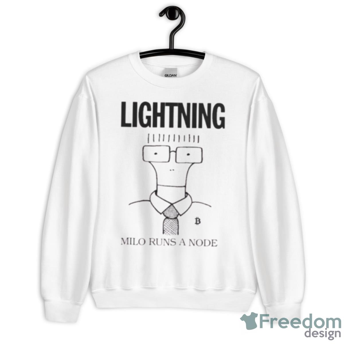 Milo Runs A Node Shirt - Unisex Heavy Blend Crewneck Sweatshirt