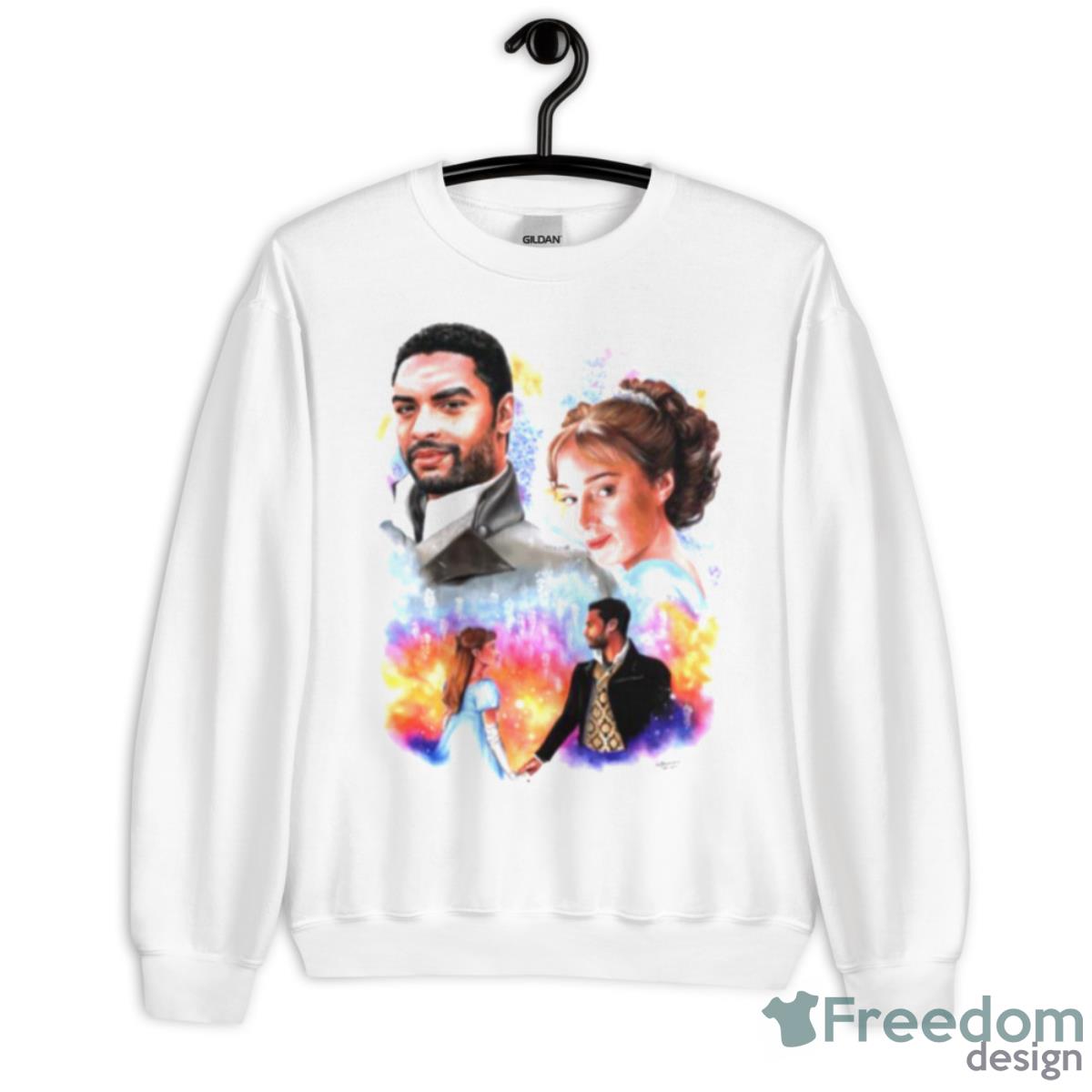 Miss Bridgerton And The Duke Of Hastings Shirt - Unisex Heavy Blend Crewneck Sweatshirt