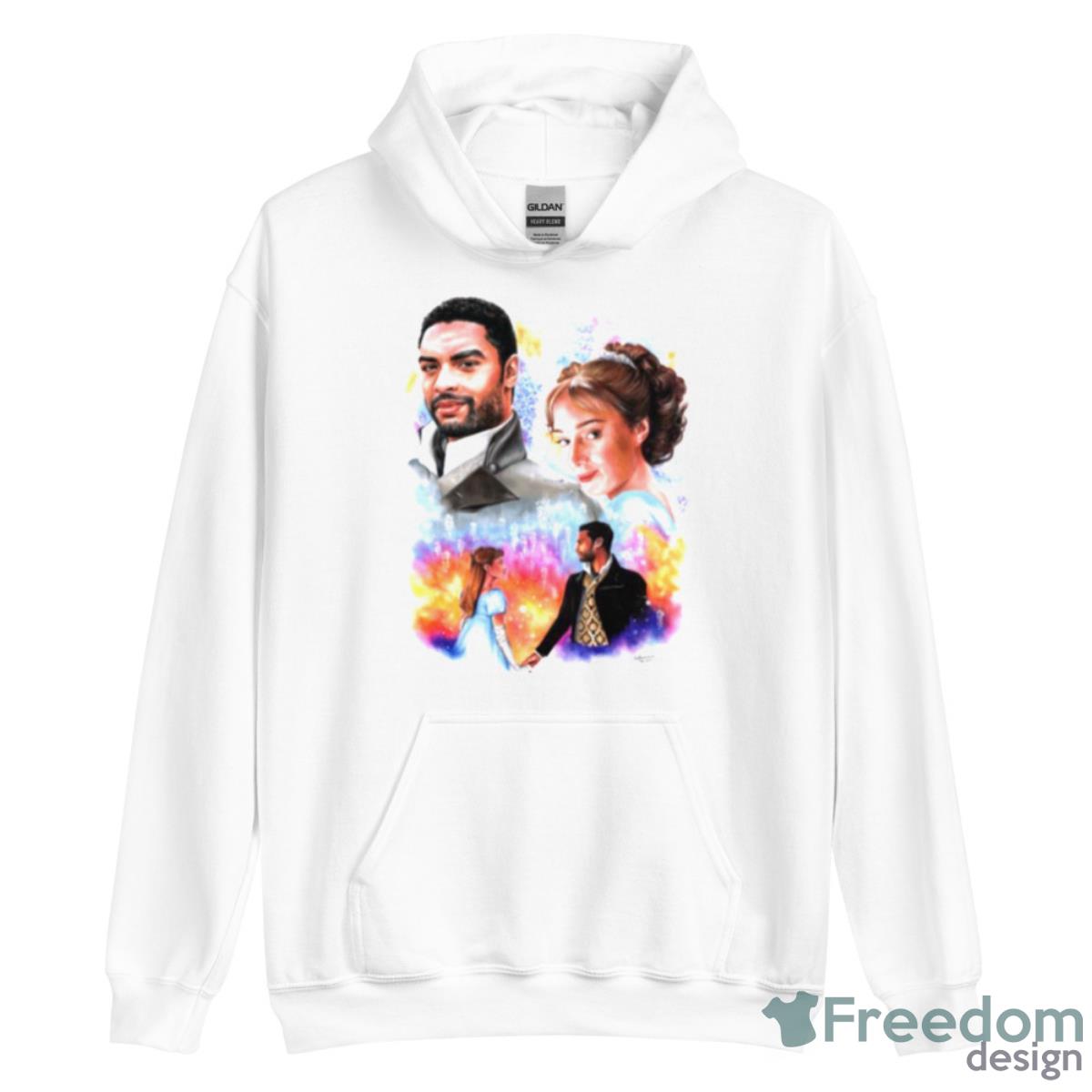 Miss Bridgerton And The Duke Of Hastings Shirt - Unisex Heavy Blend Hooded Sweatshirt Miss Bridgerton And The Duke Of Hastings Shirt - Unisex Heavy Blend Hooded Sweatshirt