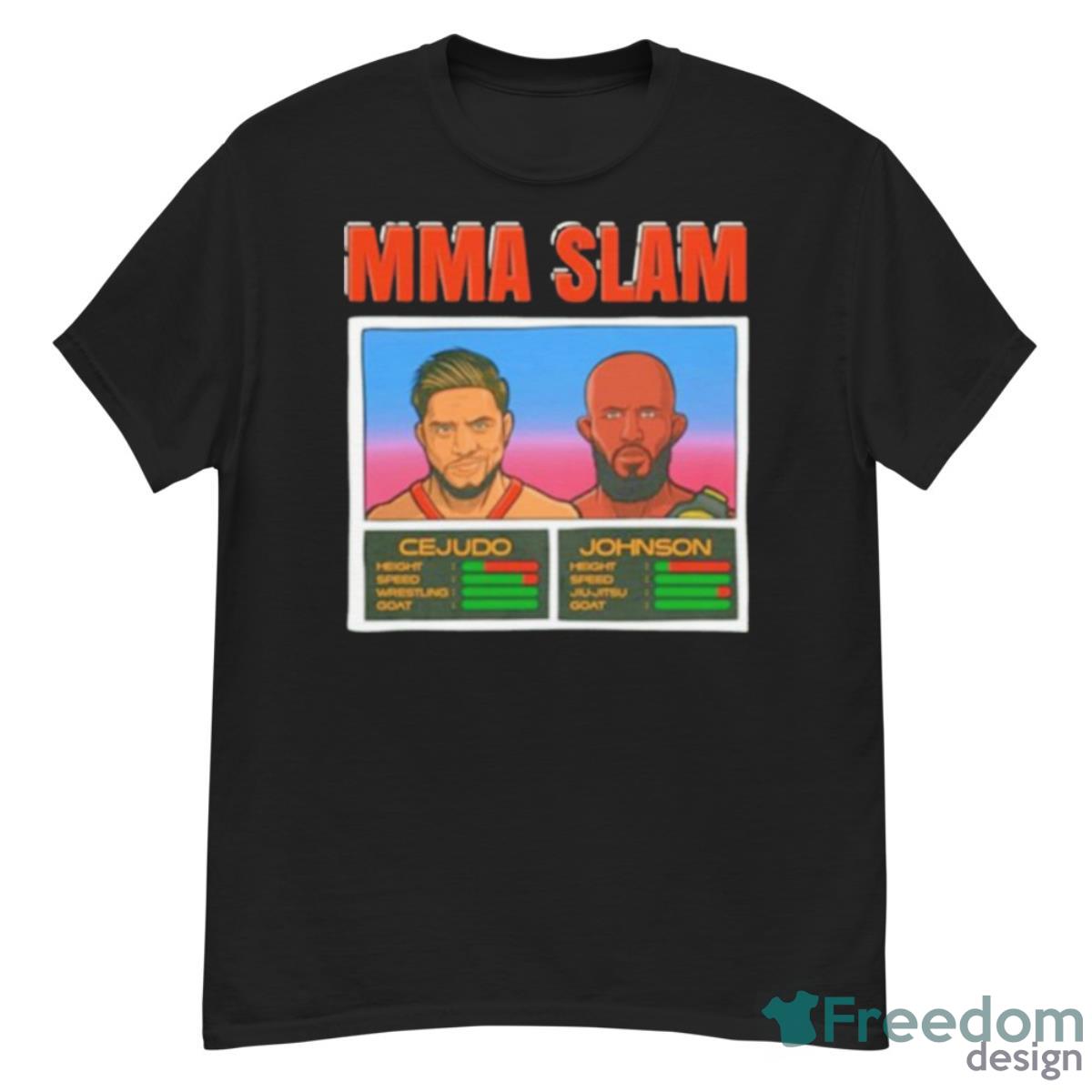 MMA Slam Cejudo Vs Johnson Shirt - G500 Men’s Classic T-Shirt