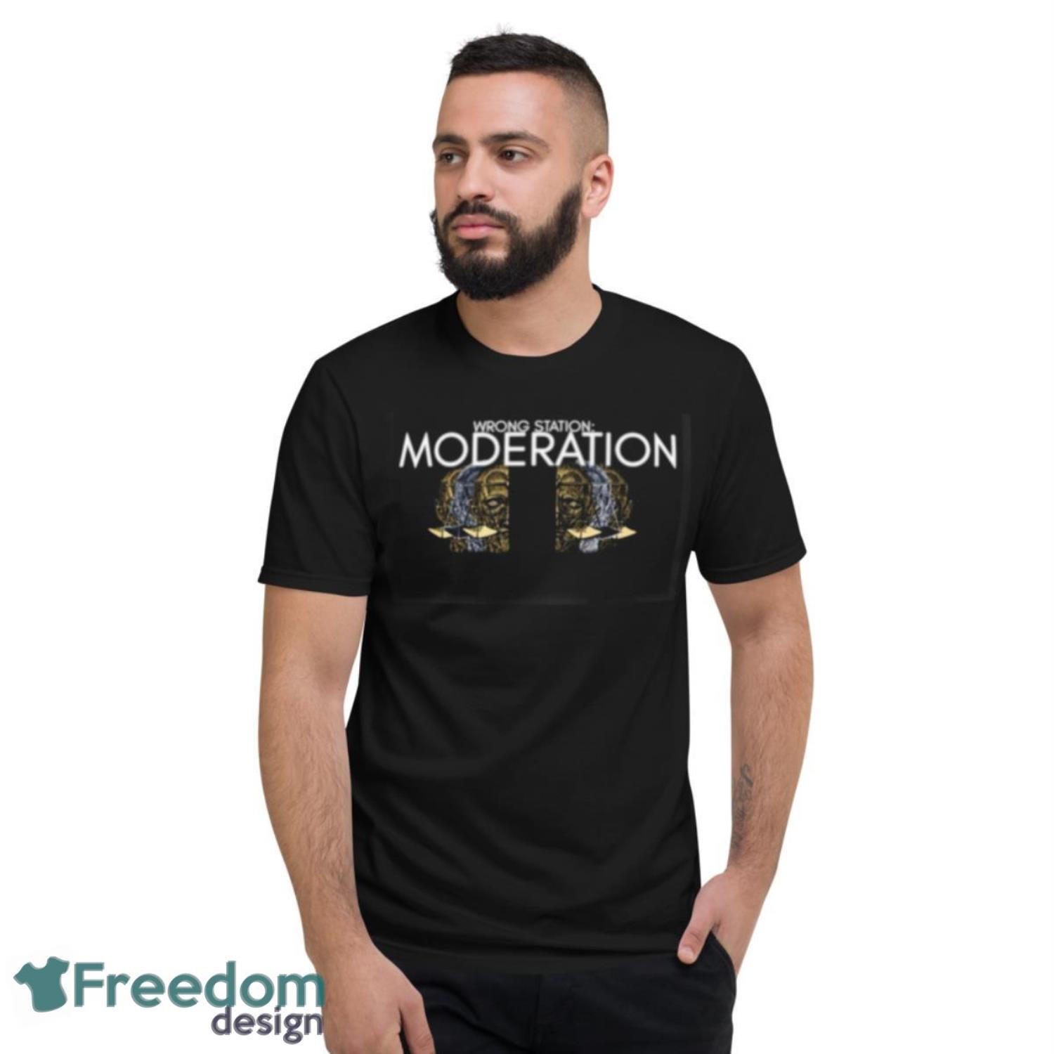 Moderation Design Black Mirror Shirt - Short Sleeve T-Shirt