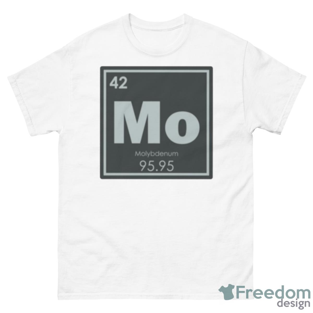Molybdenum Chemical Element Shirt - 500 Men’s Classic Tee Gildan