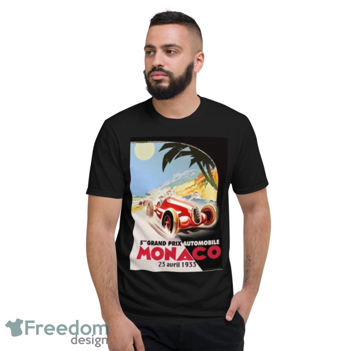 Monaco Grand Prix Posters And Art Prints Shirt - Short Sleeve T-Shirt