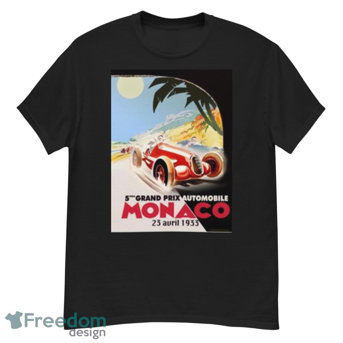 Monaco Grand Prix Posters And Art Prints Shirt - G500 Men’s Classic T-Shirt