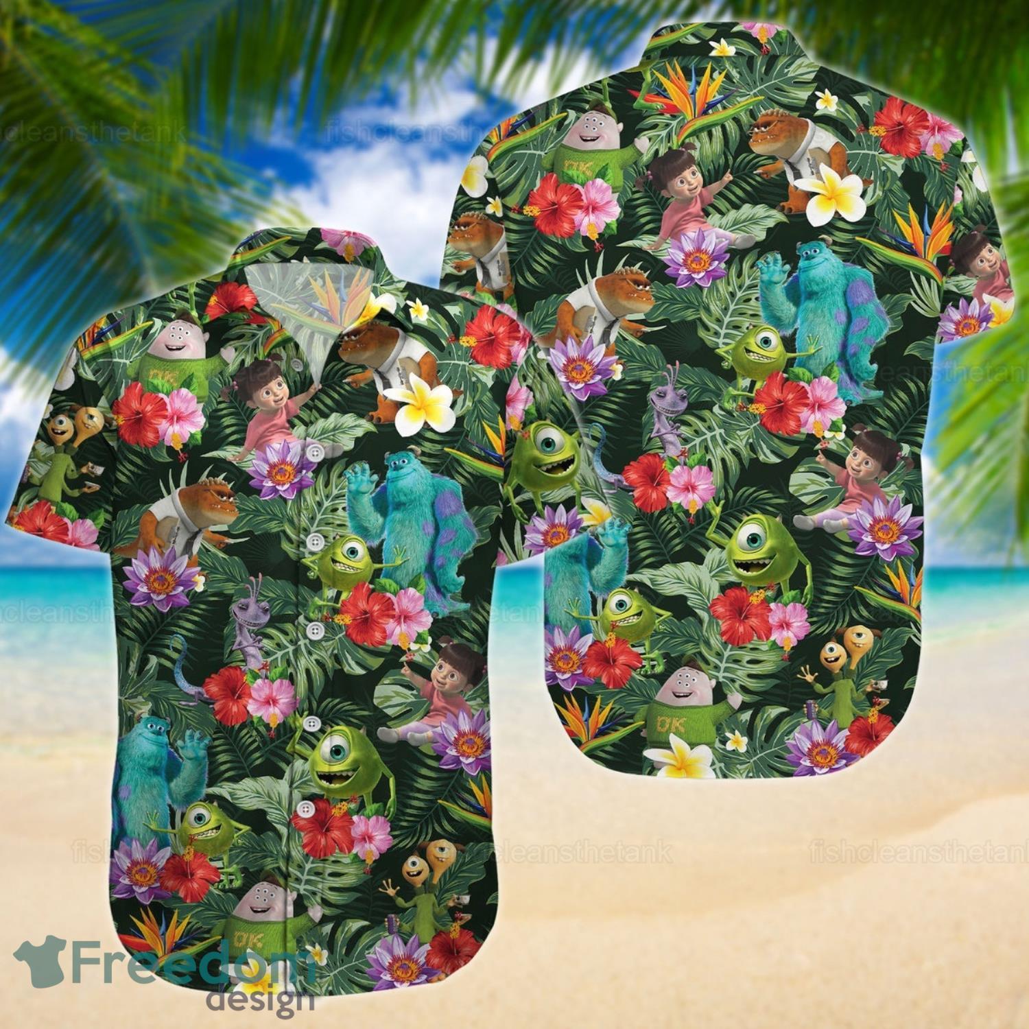 Monsters Inc Hawaiian Shirt For Men And Women Product Photo 1