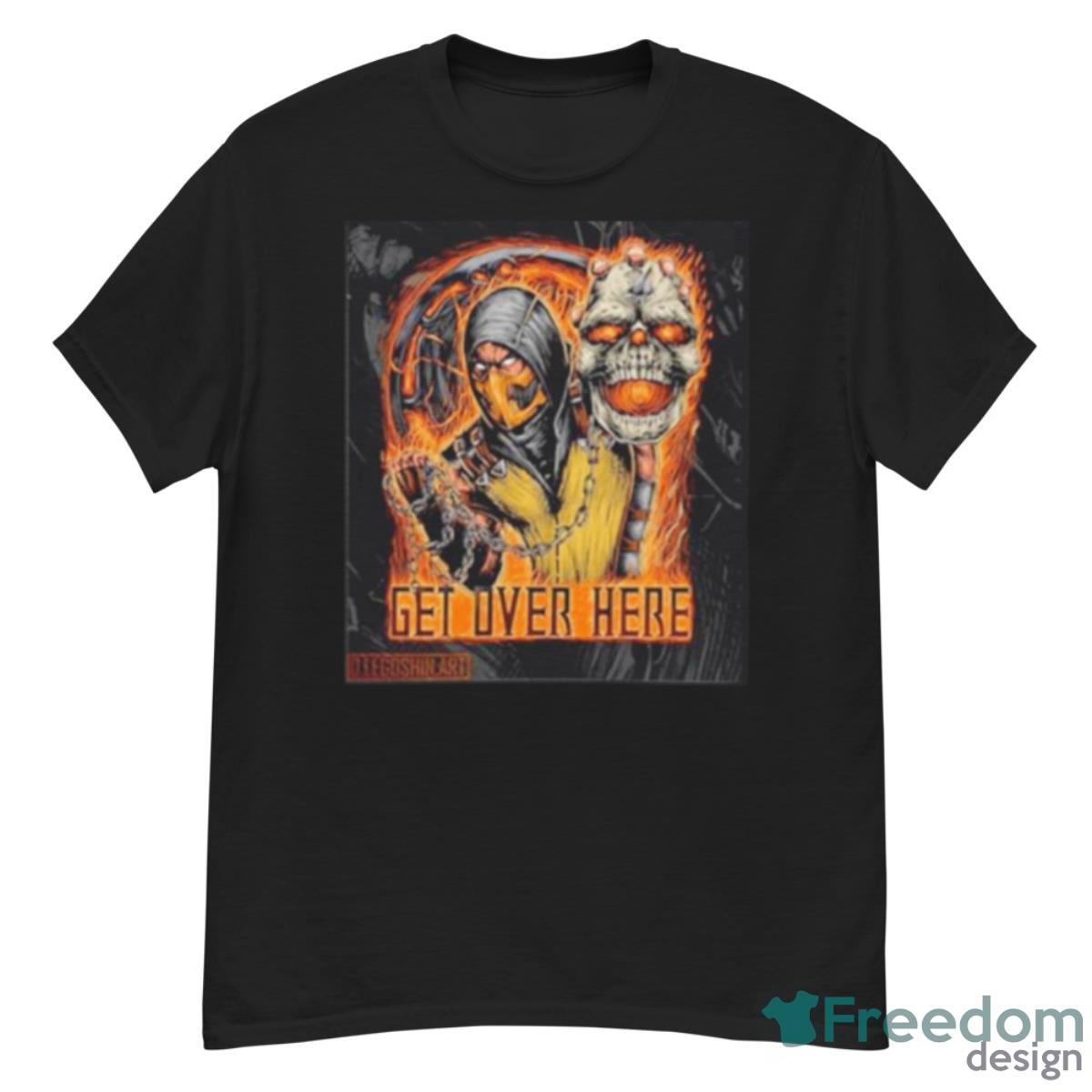 Mortal Kombat Addict Fatalities Daily Get Over Here Shirt - G500 Men’s Classic T-Shirt