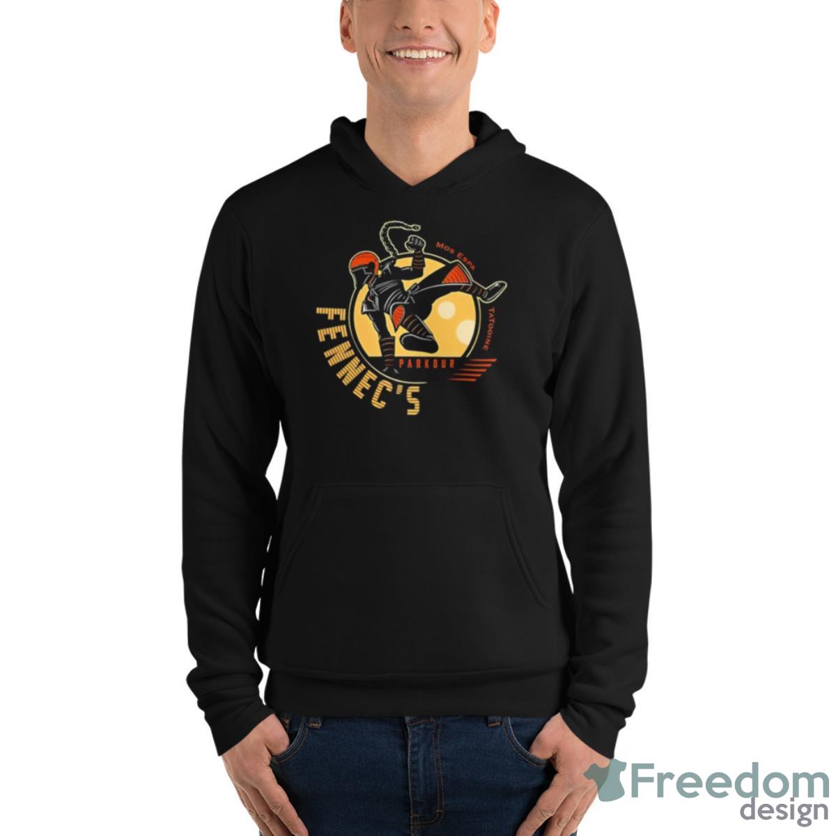 Mos Espa Tatooine Parkour Fennec’s Shirt - Unisex Fleece Pullover Hoodie Mos Espa Tatooine Parkour Fennec’s Shirt - Unisex Fleece Pullover Hoodie