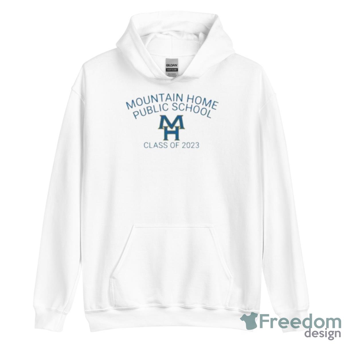 Mountain Home Public School Class Of 2023 Shirt image Mountain Home Public School Class Of 2023 Shirt - Unisex Heavy Blend Hooded Sweatshirt