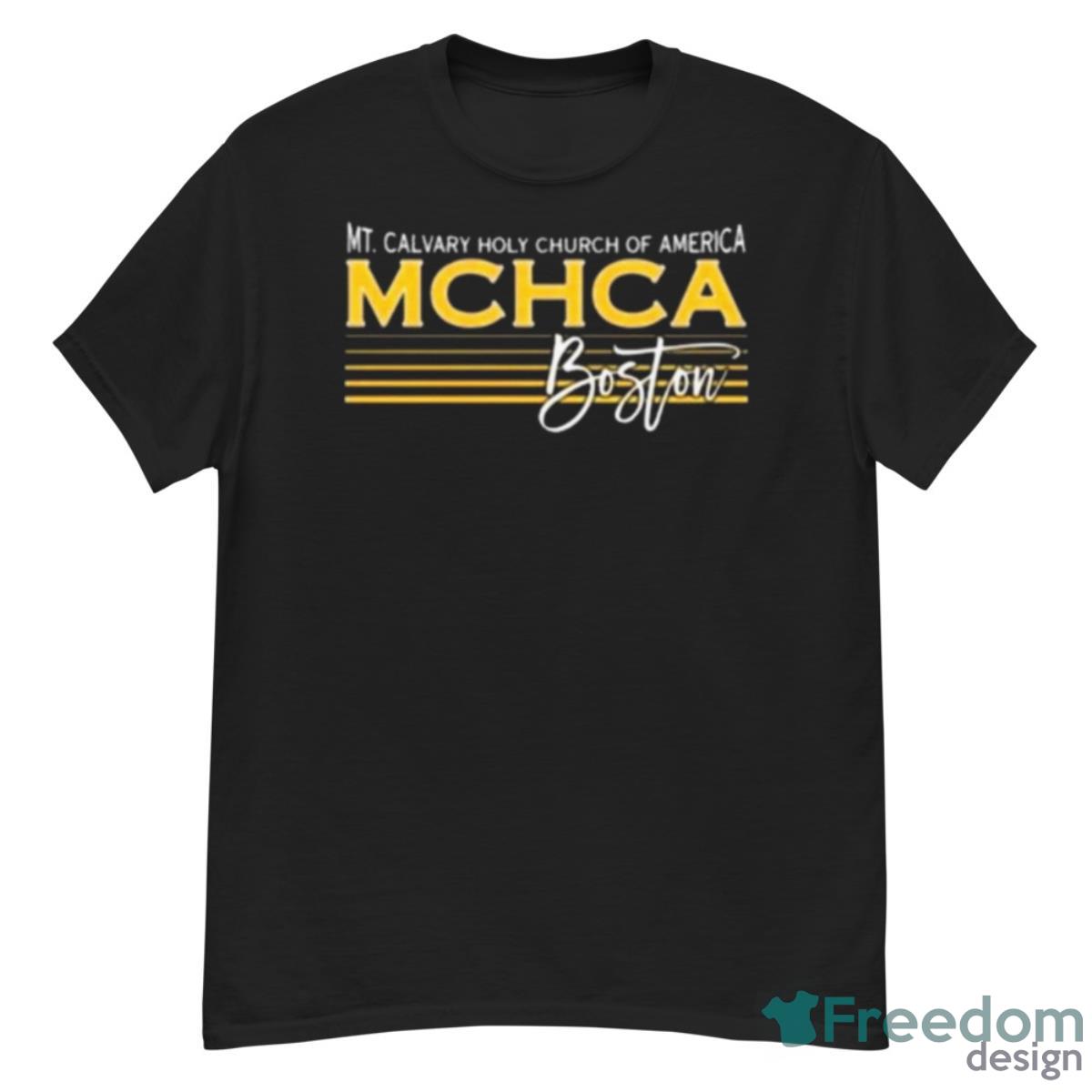 Mt Calvary Holy Church Of America Mchca Boston Shirt - G500 Men’s Classic T-Shirt