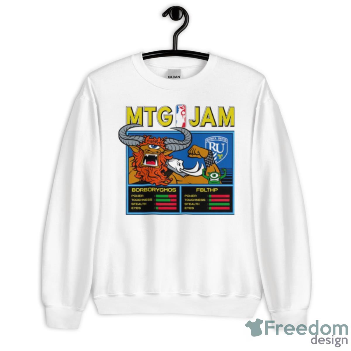 MTG Jam Borborygmos Vs FBLTHP Shirt - Unisex Heavy Blend Crewneck Sweatshirt