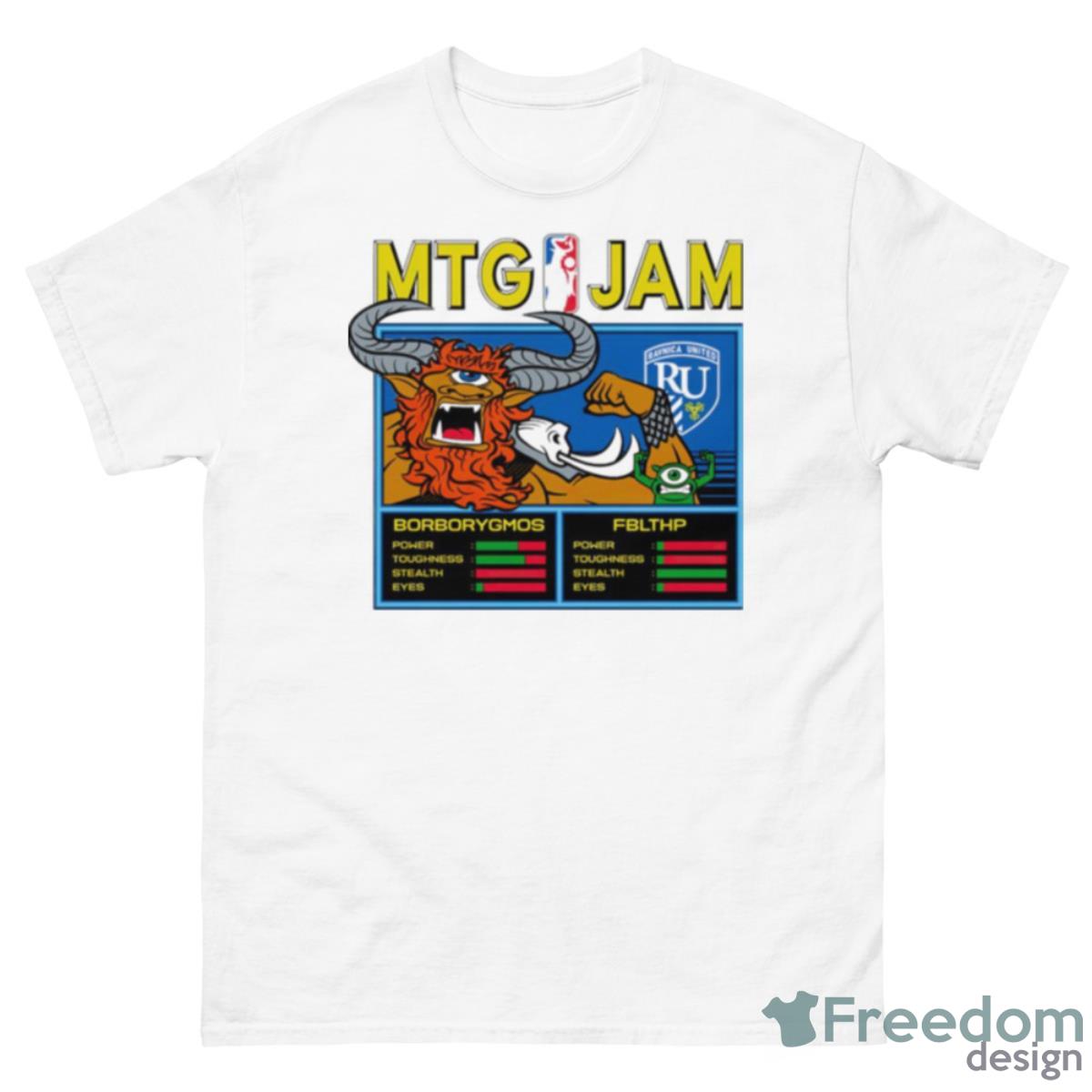 MTG Jam Borborygmos Vs FBLTHP Shirt - 500 Men’s Classic Tee Gildan