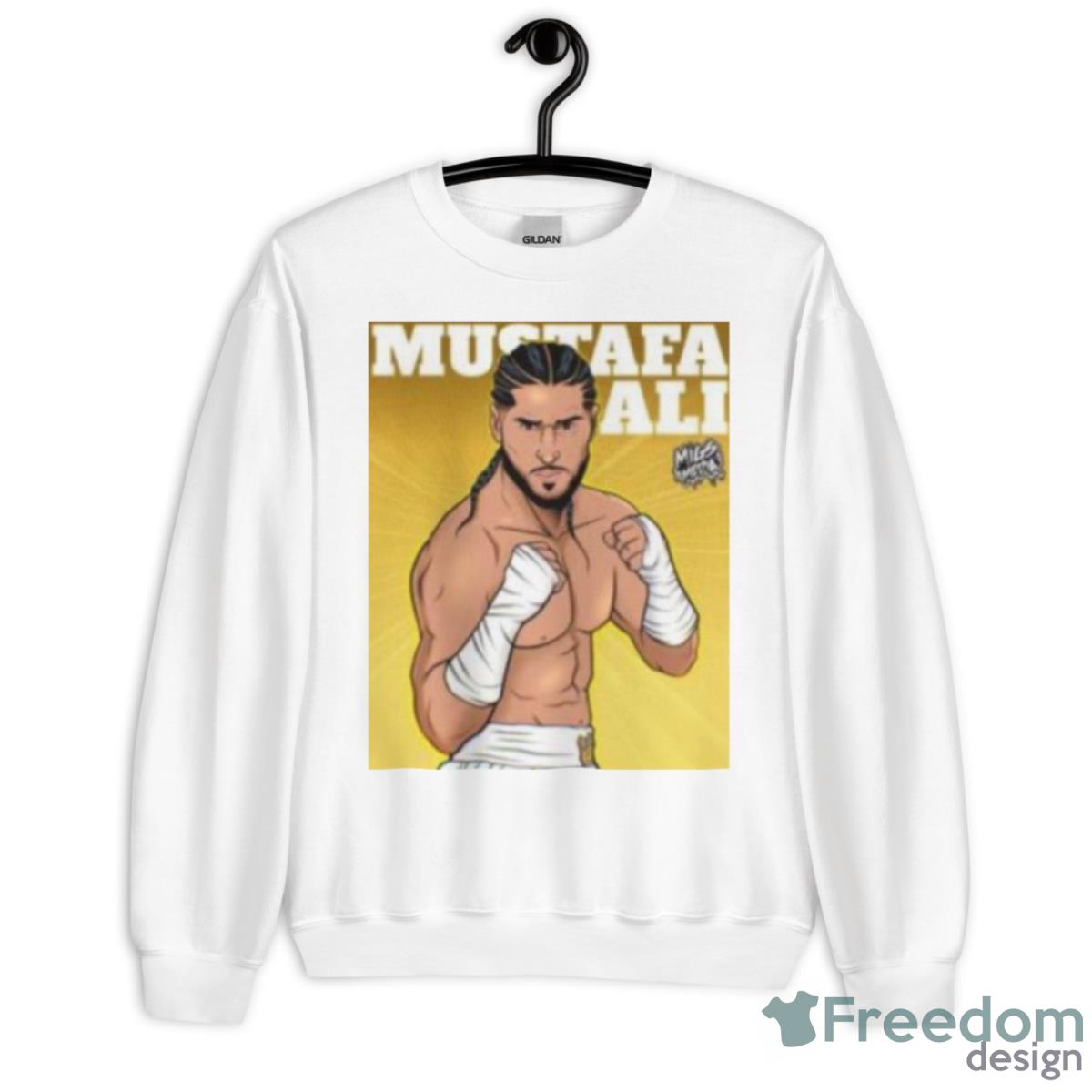 Mustafa Ali Migs Media Shirt - Unisex Heavy Blend Crewneck Sweatshirt
