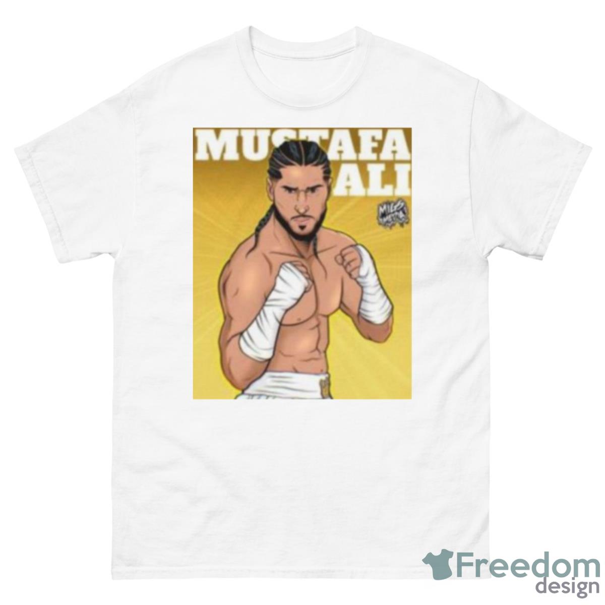 Mustafa Ali Migs Media Shirt - 500 Men’s Classic Tee Gildan