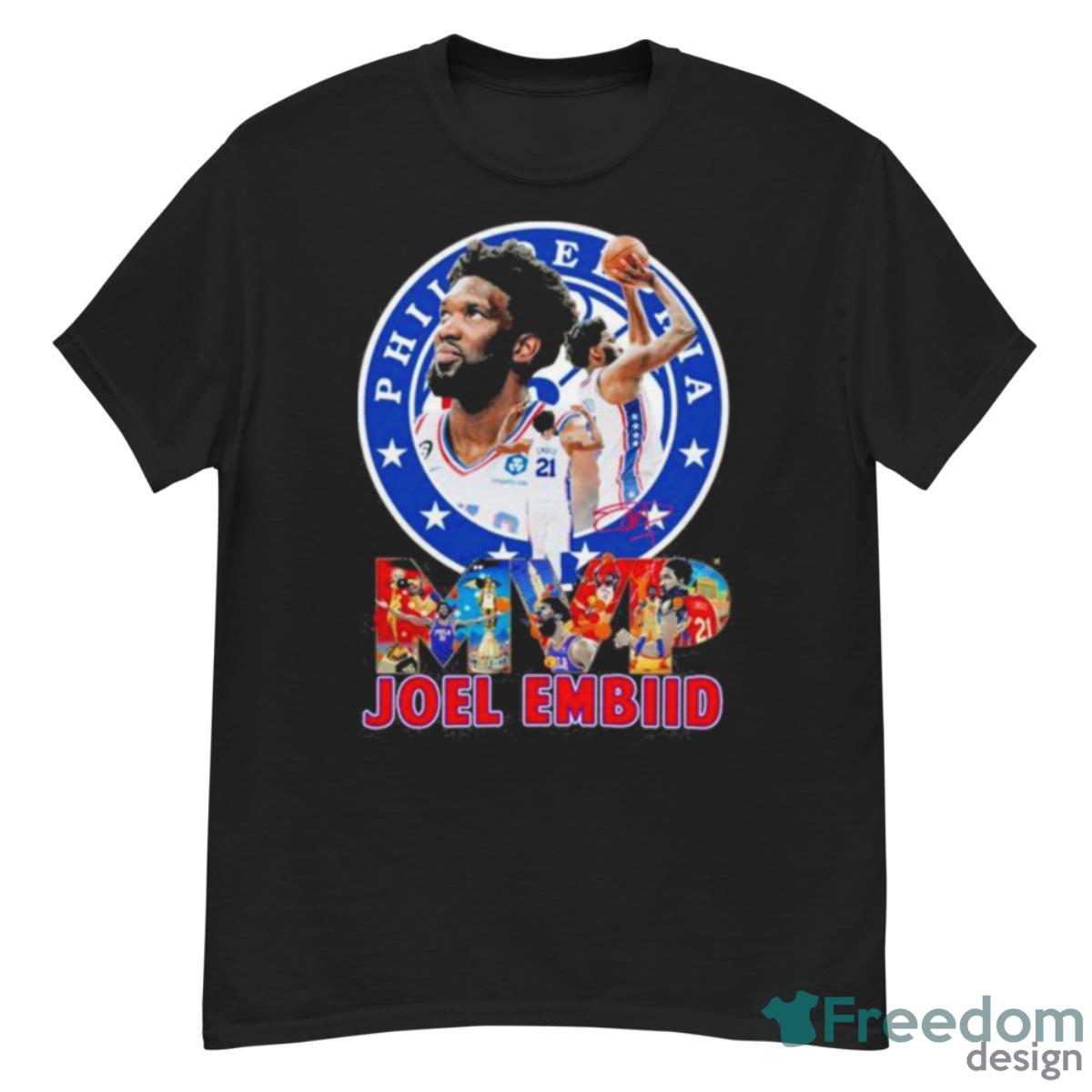 MVP Joel Embiid #21 Philadelphia 76ers 2023 Shirt - G500 Men’s Classic T-Shirt