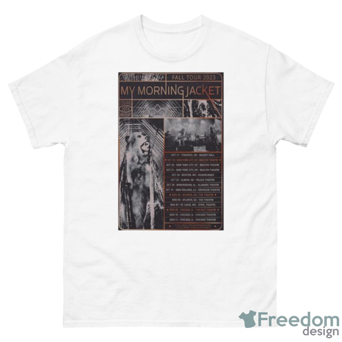 My Morning Jacket Fall Tour 2023 Poster Shirt - 500 Men’s Classic Tee Gildan