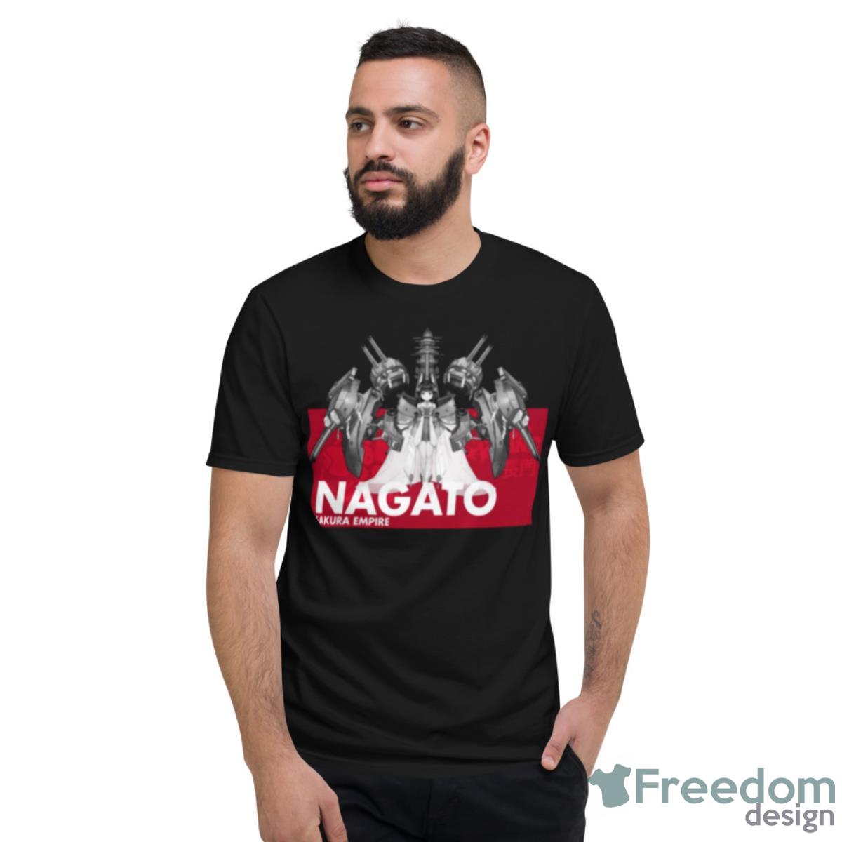 Nagato Azur Lane Typography 4 Naruto Shippuden Shirt - Short Sleeve T-Shirt