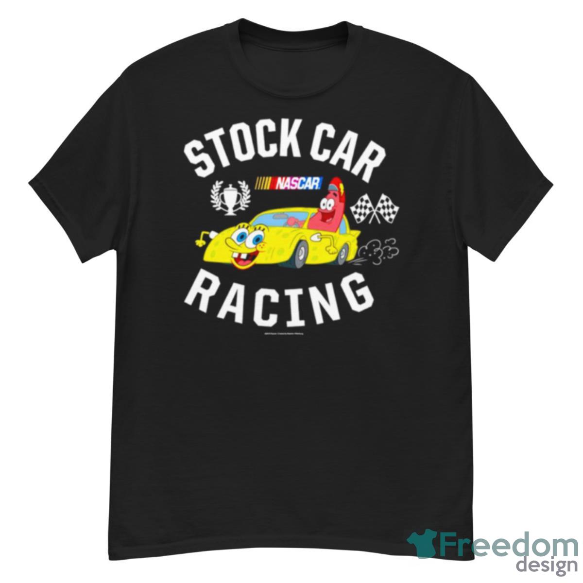 NASCAR Spongebob Stock Car Racing T Shirt - G500 Men’s Classic T-Shirt