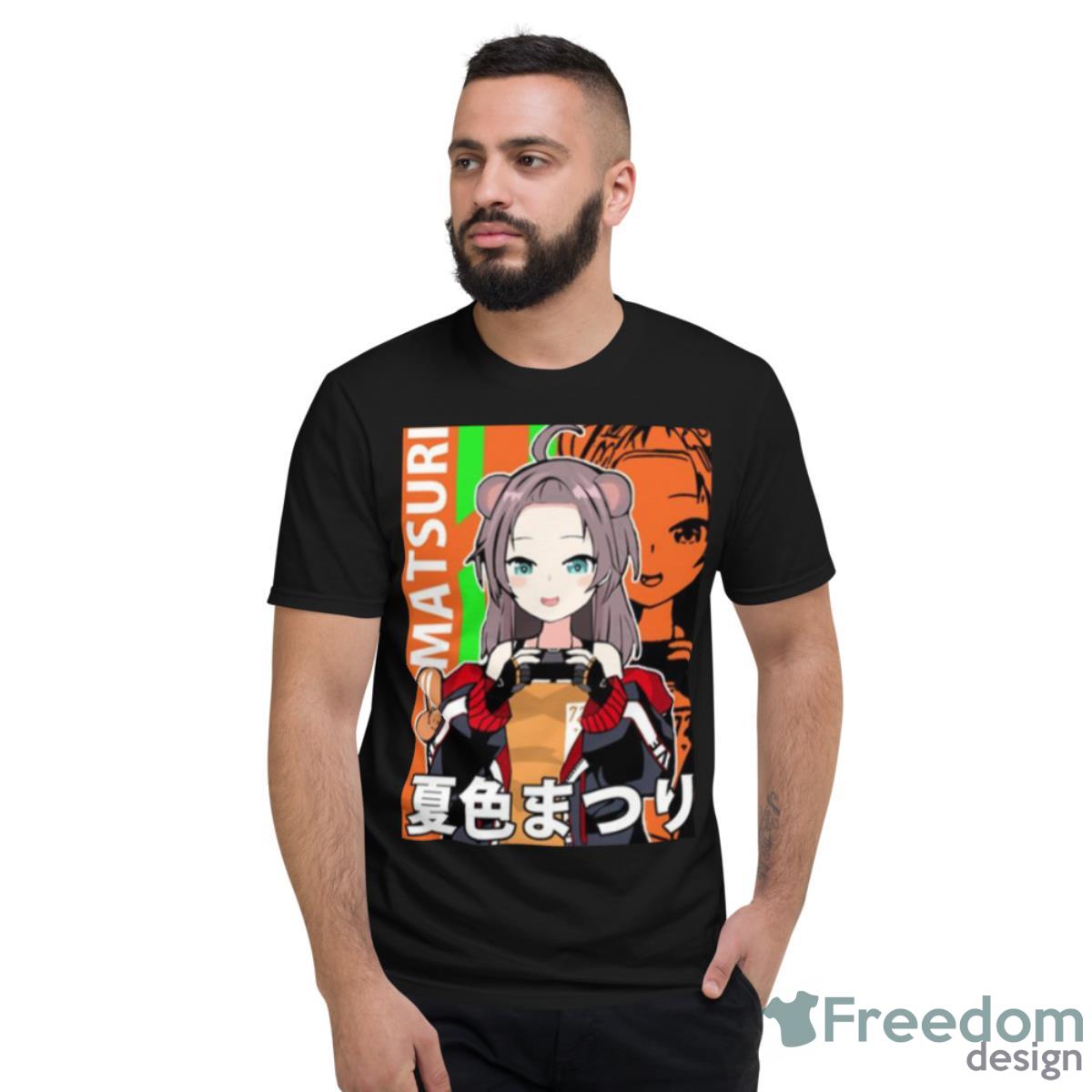 Natsuiro Matsuri With Jacket Hololive Shirt - Short Sleeve T-Shirt