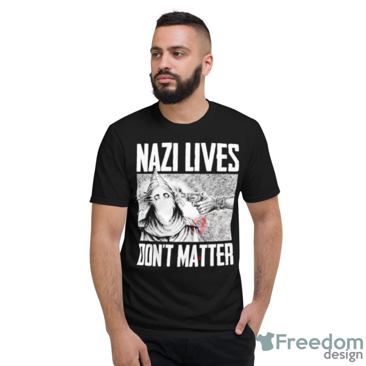 Nazi Lives Don’t Matter Diablo Macabre Shirt - Short Sleeve T-Shirt