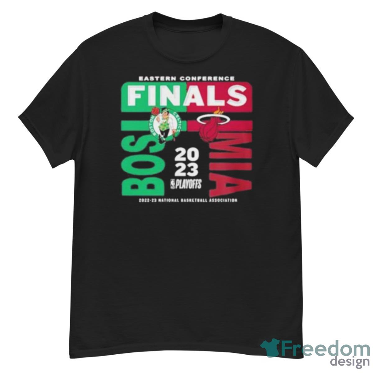 Nba 2023 Western Conference Finals Match Up Boston Celtics Vs Miami Heat T Shirt - G500 Men’s Classic T-Shirt