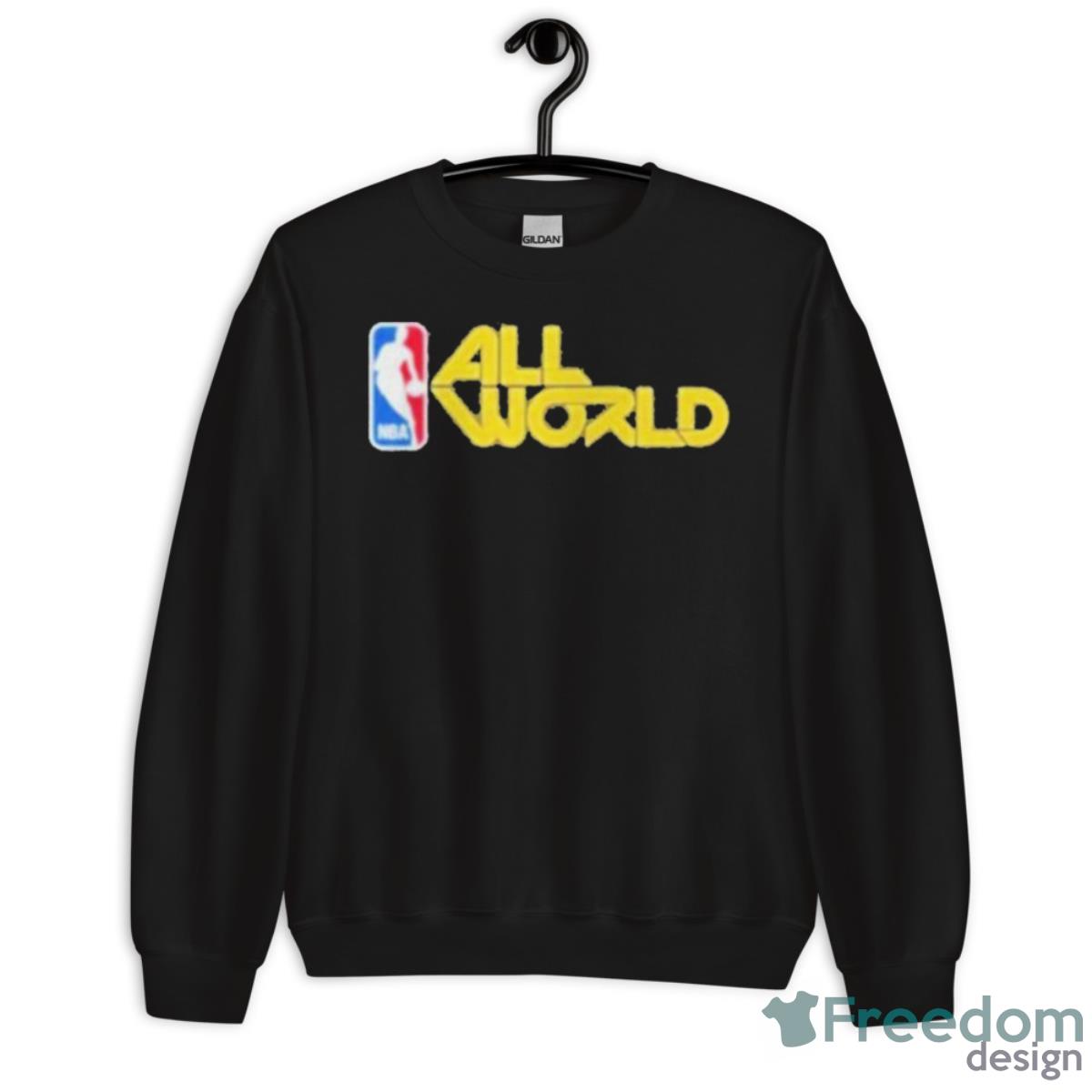 Nba All World 2023 Logo T Shirt - Unisex Crewneck Sweatshirt Nba All World 2023 Logo T Shirt - Unisex Crewneck Sweatshirt