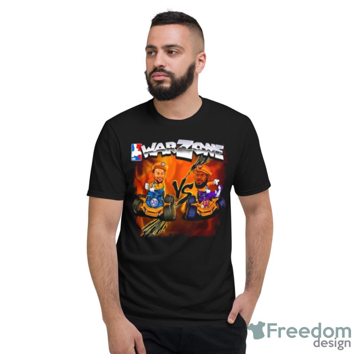 NBK Warzone Curry Vs James Shirt - Short Sleeve T-Shirt