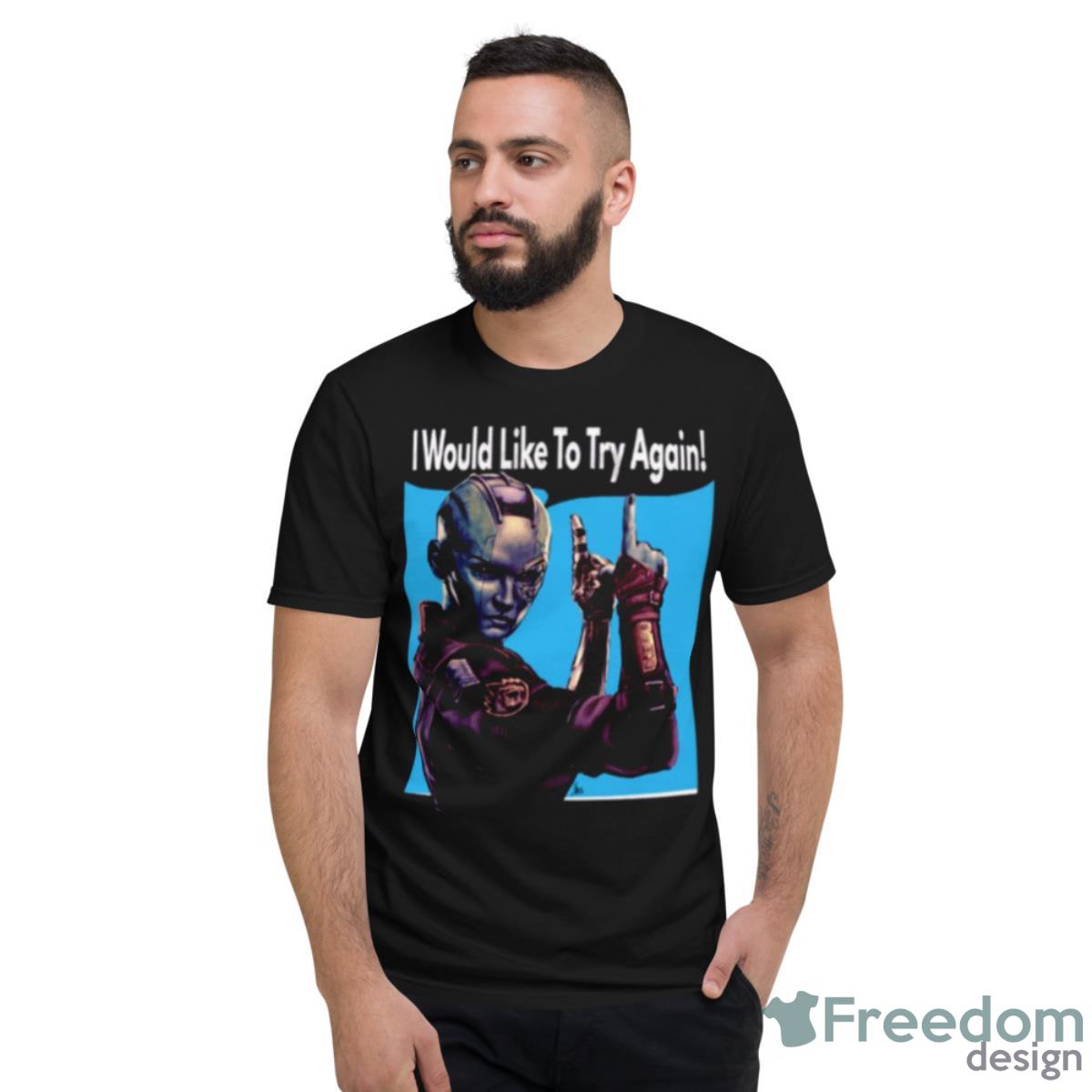 Nebula Can Do It Guardians Of The Galaxy Shirt - Short Sleeve T-Shirt