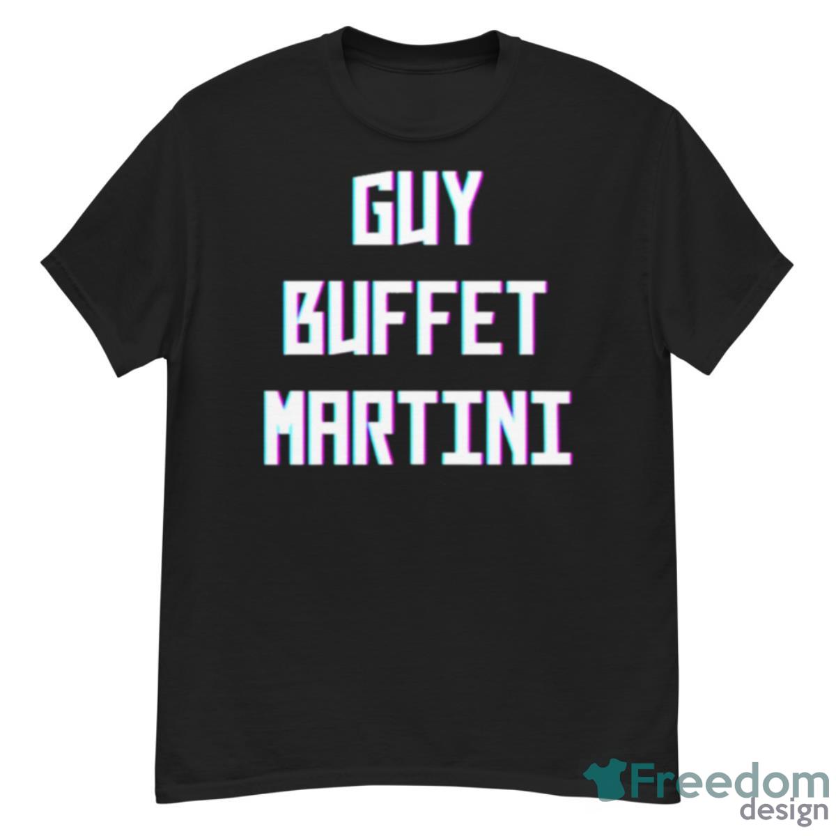 Neon Text Guy Buffet Martini Shirt - G500 Men’s Classic T-Shirt