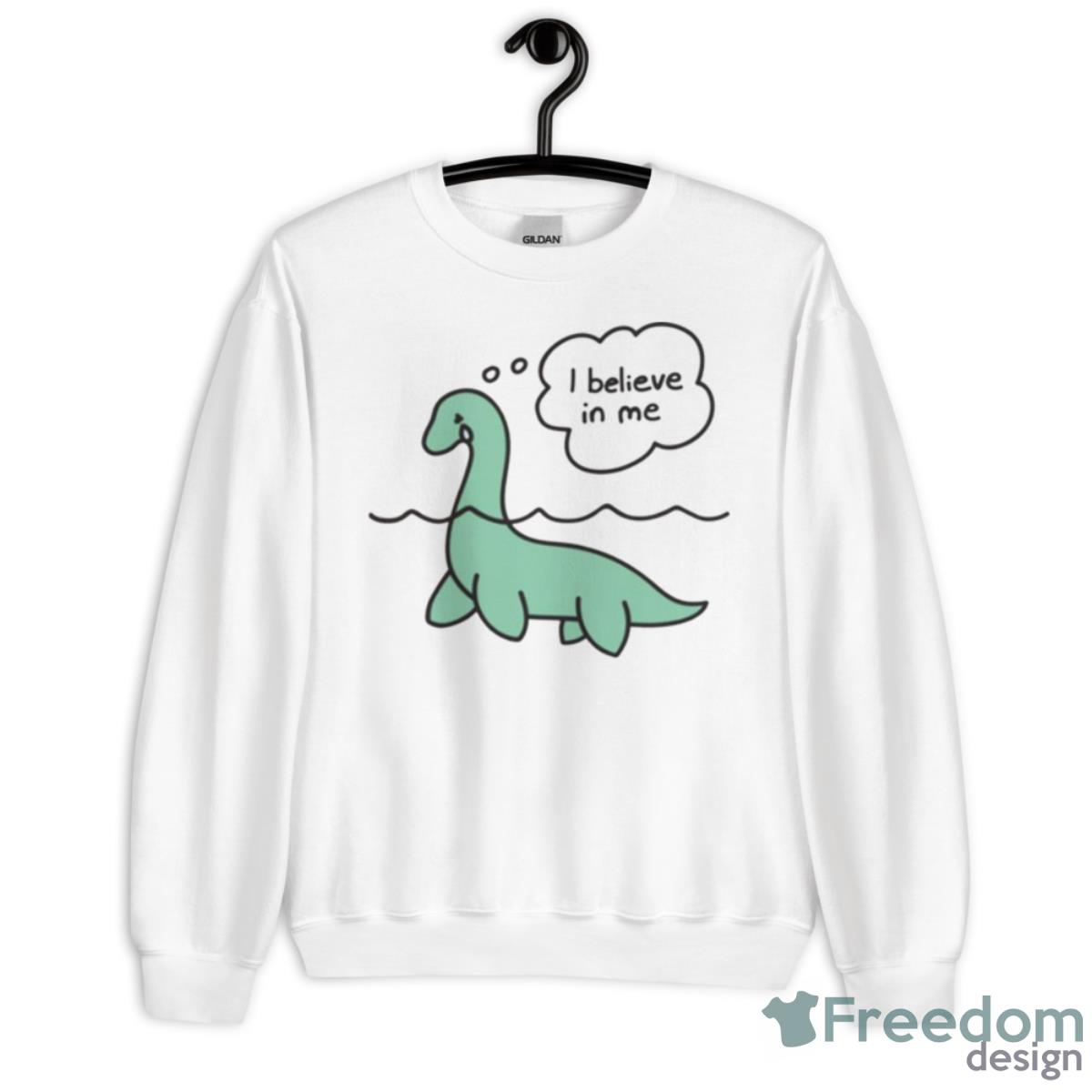 Nessie Believes In Nessie Shirt - Unisex Heavy Blend Crewneck Sweatshirt