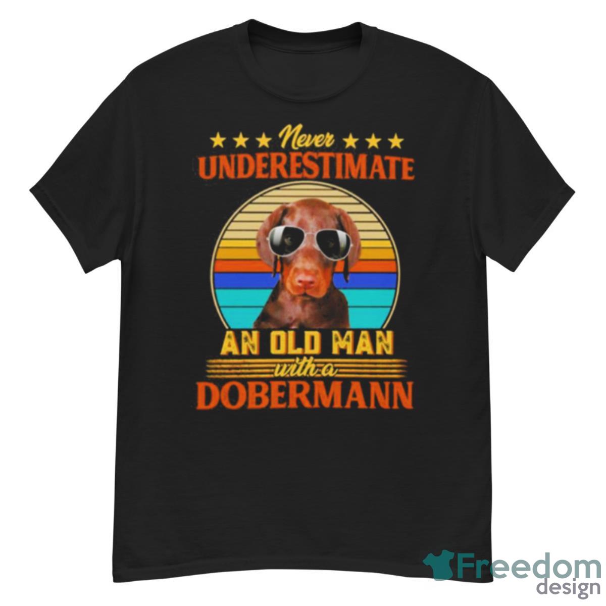 Never Underestimate An Old Man With A Dalmatian Shirt - G500 Men’s Classic T-Shirt