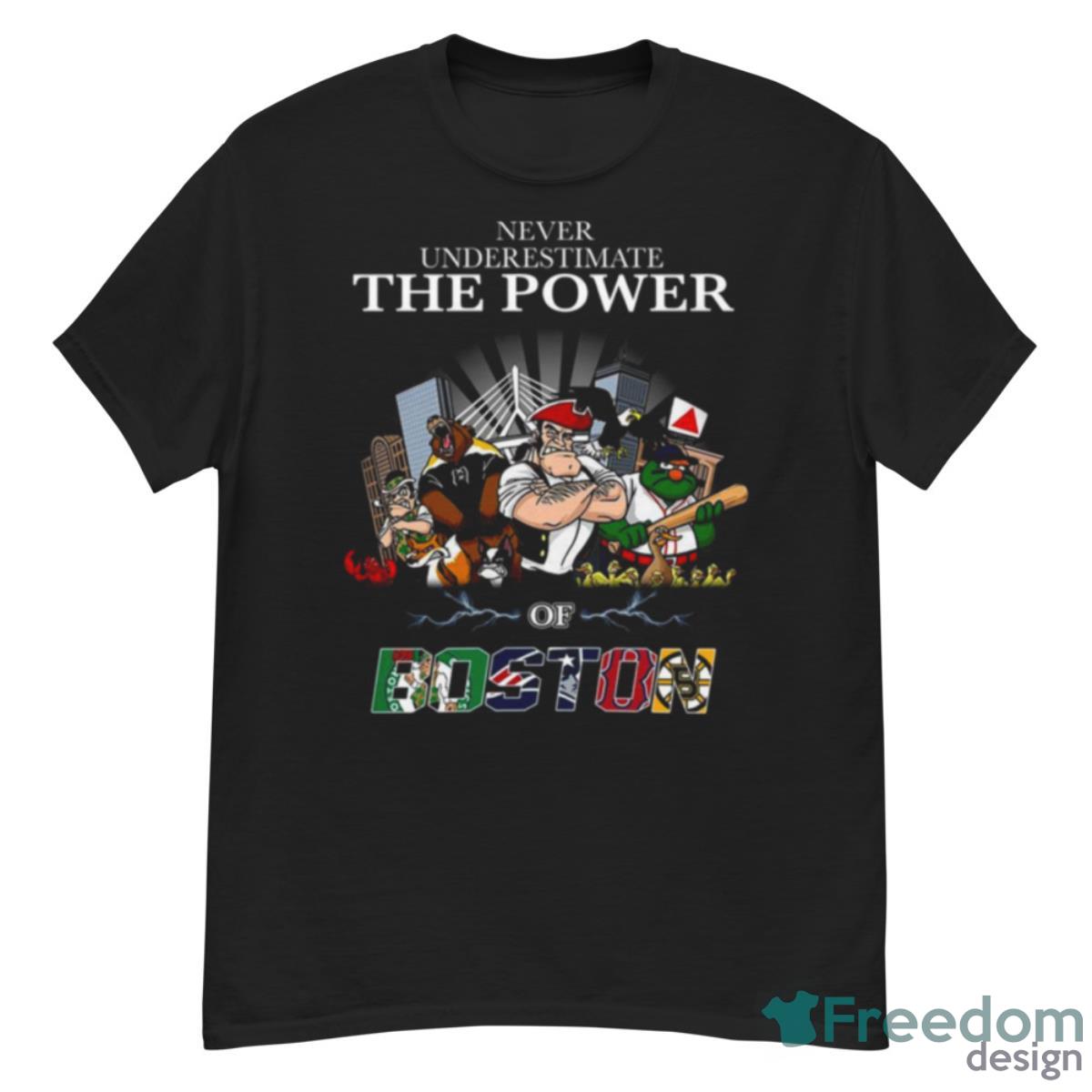 Never Underestimate The Power Of Boston Shirt - G500 Men’s Classic T-Shirt