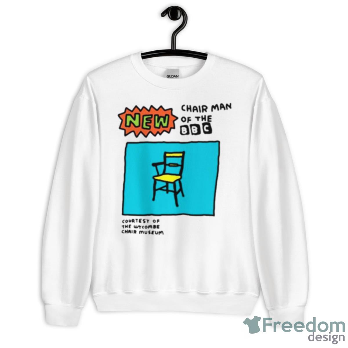 New Chair Man Of The BBC Shirt - Unisex Heavy Blend Crewneck Sweatshirt