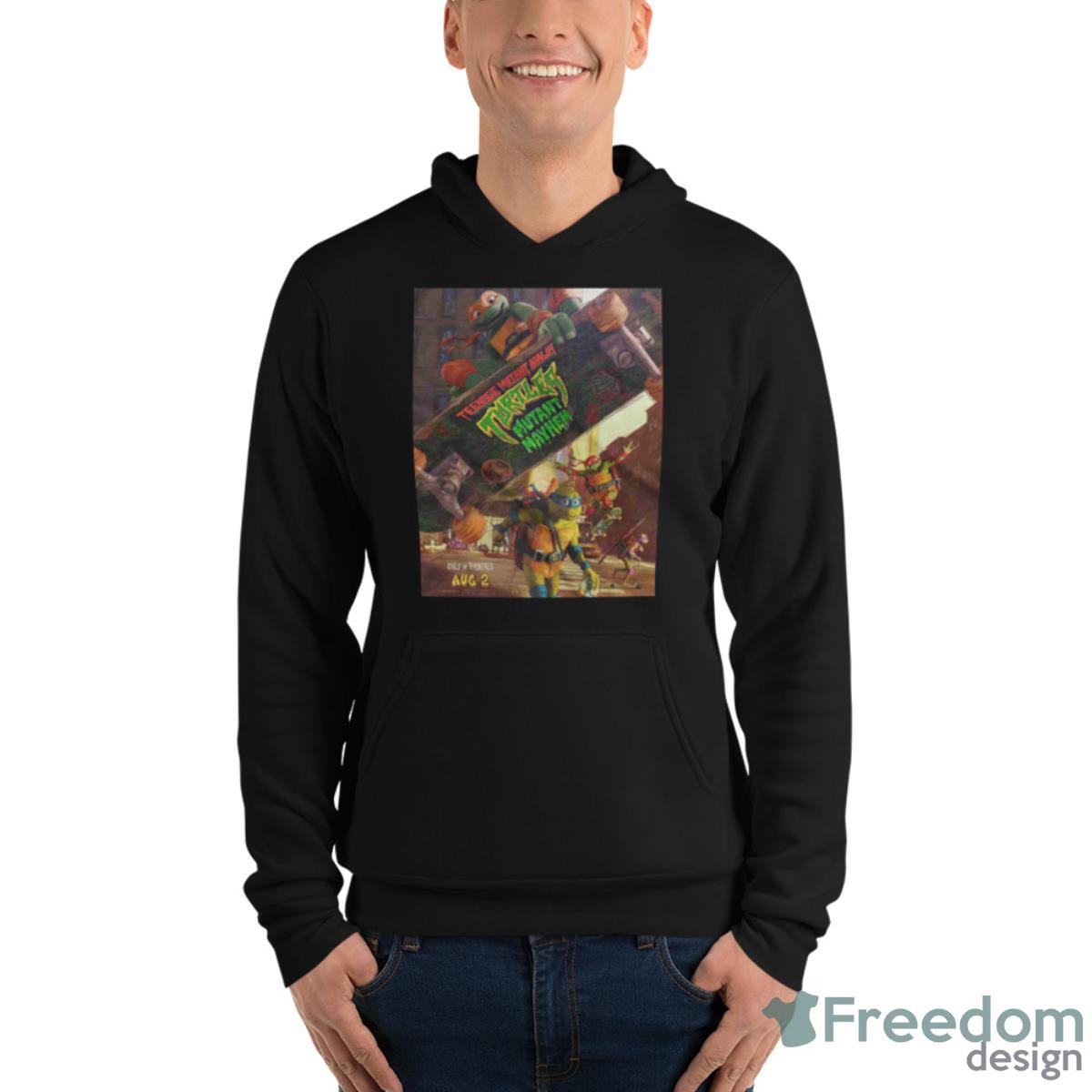 New Movie Poster Teenager Mutant Ninja Turtles Mutant Mayhem August 2 2023 Movie T Shirt - Unisex Fleece Pullover Hoodie New Movie Poster Teenager Mutant Ninja Turtles Mutant Mayhem August 2 2023 Movie T Shirt - Unisex Fleece Pullover Hoodie