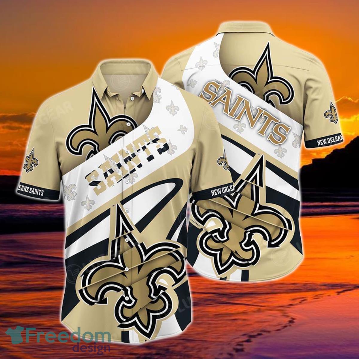 New Orleans Saints NFL Beach Shirt For Sports Best Fans This Summer NFL Hawaiian Shirt Product Photo 1