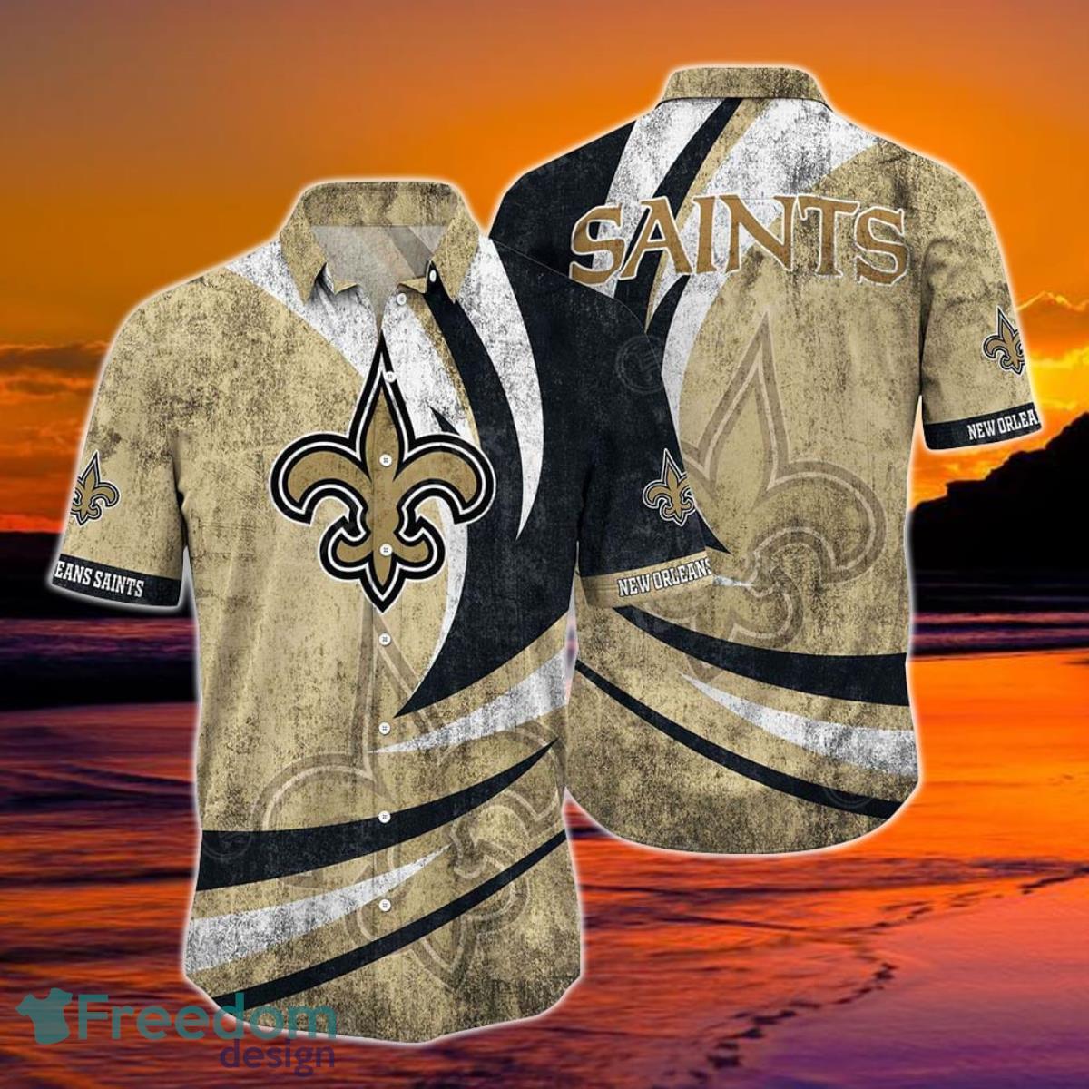 New Orleans Saints NFL Hawaiian Shirt 3D Printed For Awesome Fans -  Freedomdesign