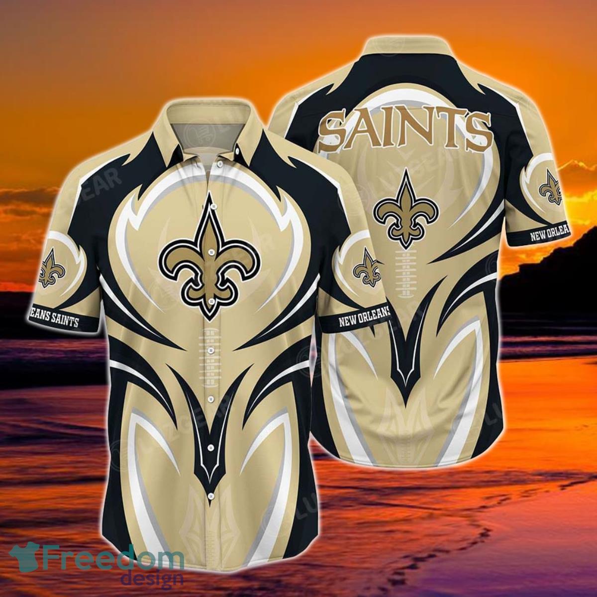 NFL New Orleans Saints Grateful Dead Hawaiian Shirt