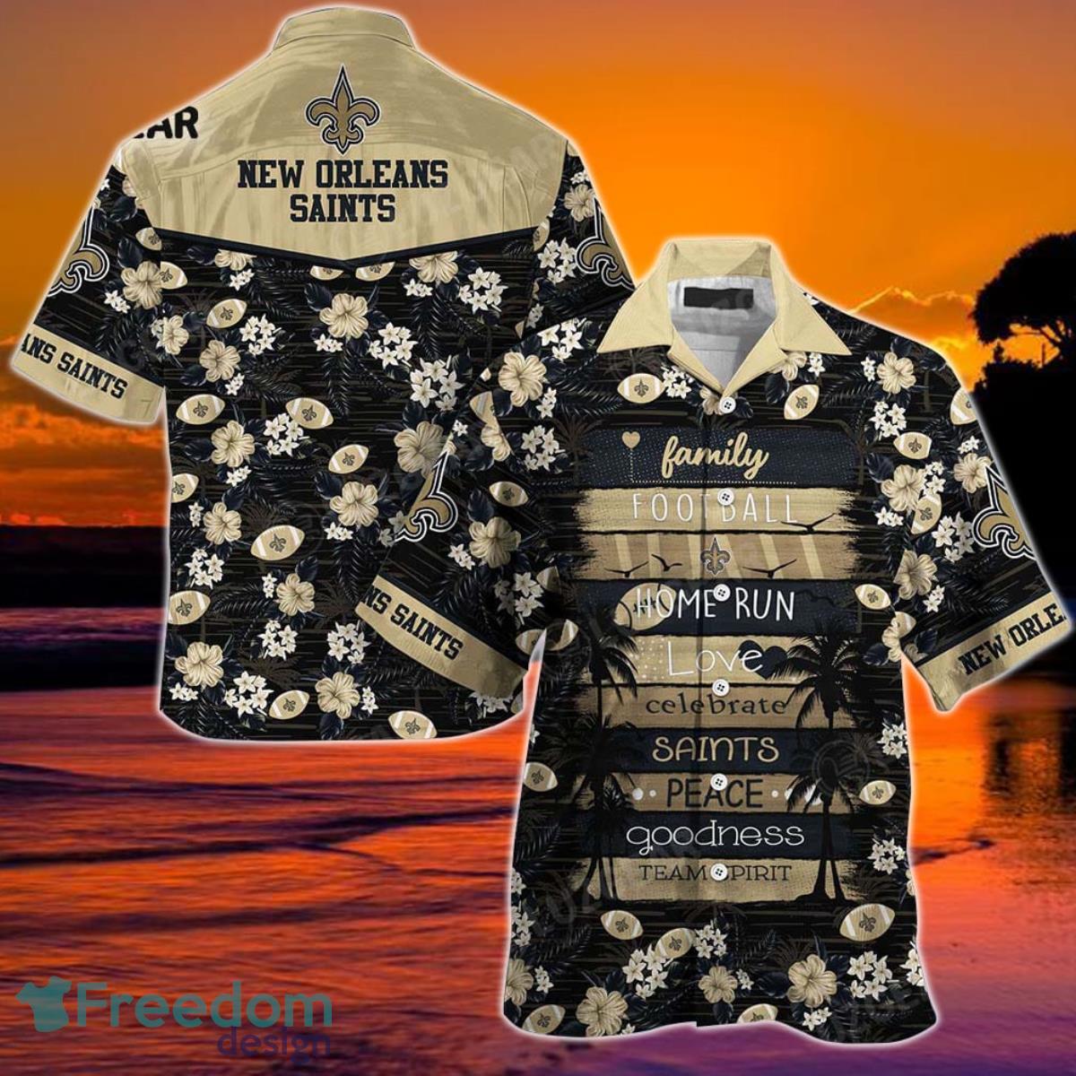 New Orleans Saints NFL Hawaiian Shirt This Summer New Gift For Family Football Product Photo 1