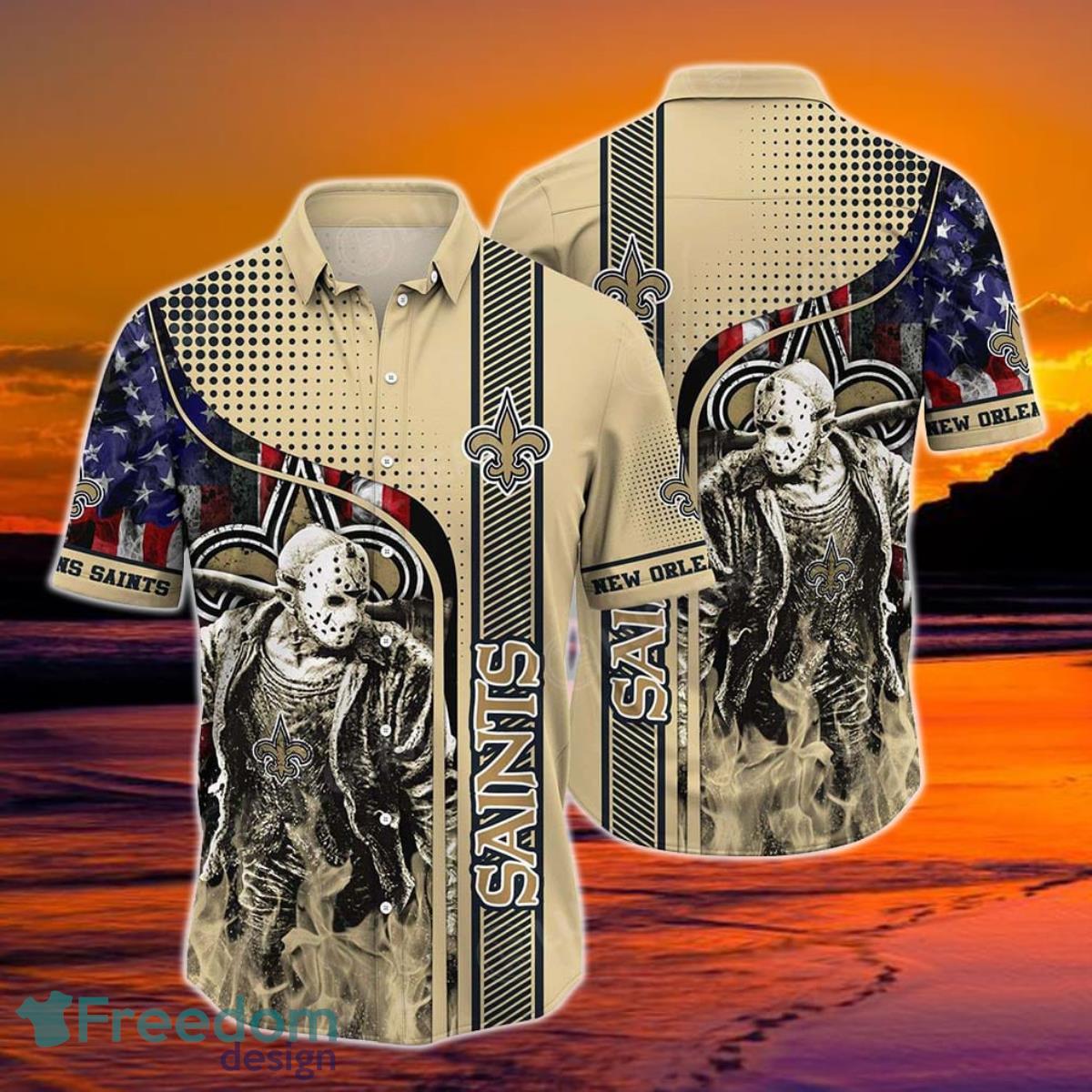 New Orleans Saints NFL Hawaiian Shirt Trending Best Gift For Fans Product Photo 1