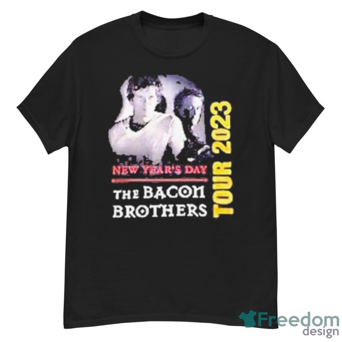 New Year’s Day The Bacon Brothers Tour 2023 Shirt - G500 Men’s Classic T-Shirt