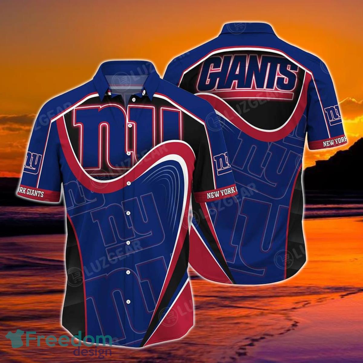 HOT FASHION NFL New York Giants Hawaiian Shirt Hot Summer 2023