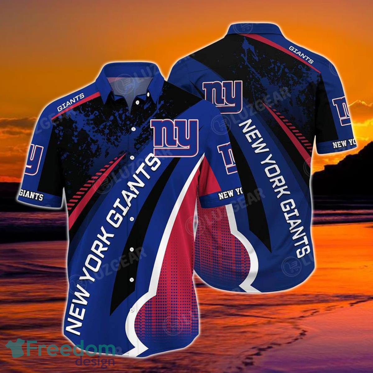 New York Giants NFL Hawaiian Shirt Best Gift For Fans Product Photo 1