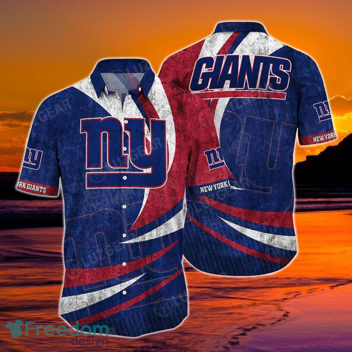 New York Giants NFL Hawaiian Shirt For Awesome Fans Product Photo 1