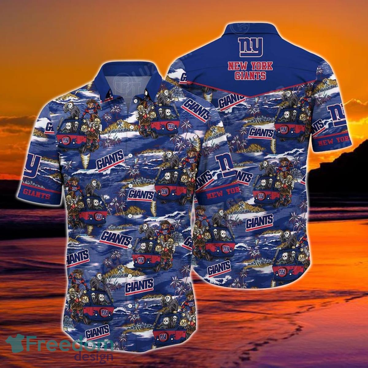 New York Giants Trending Hawaiian Shirt Gift For Real Fans - Freedomdesign