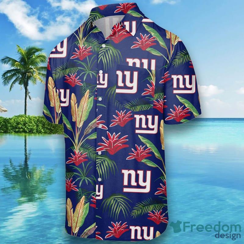 Nfl New York Giants Grateful Dead Hawaiian Shirt And Short - Freedomdesign