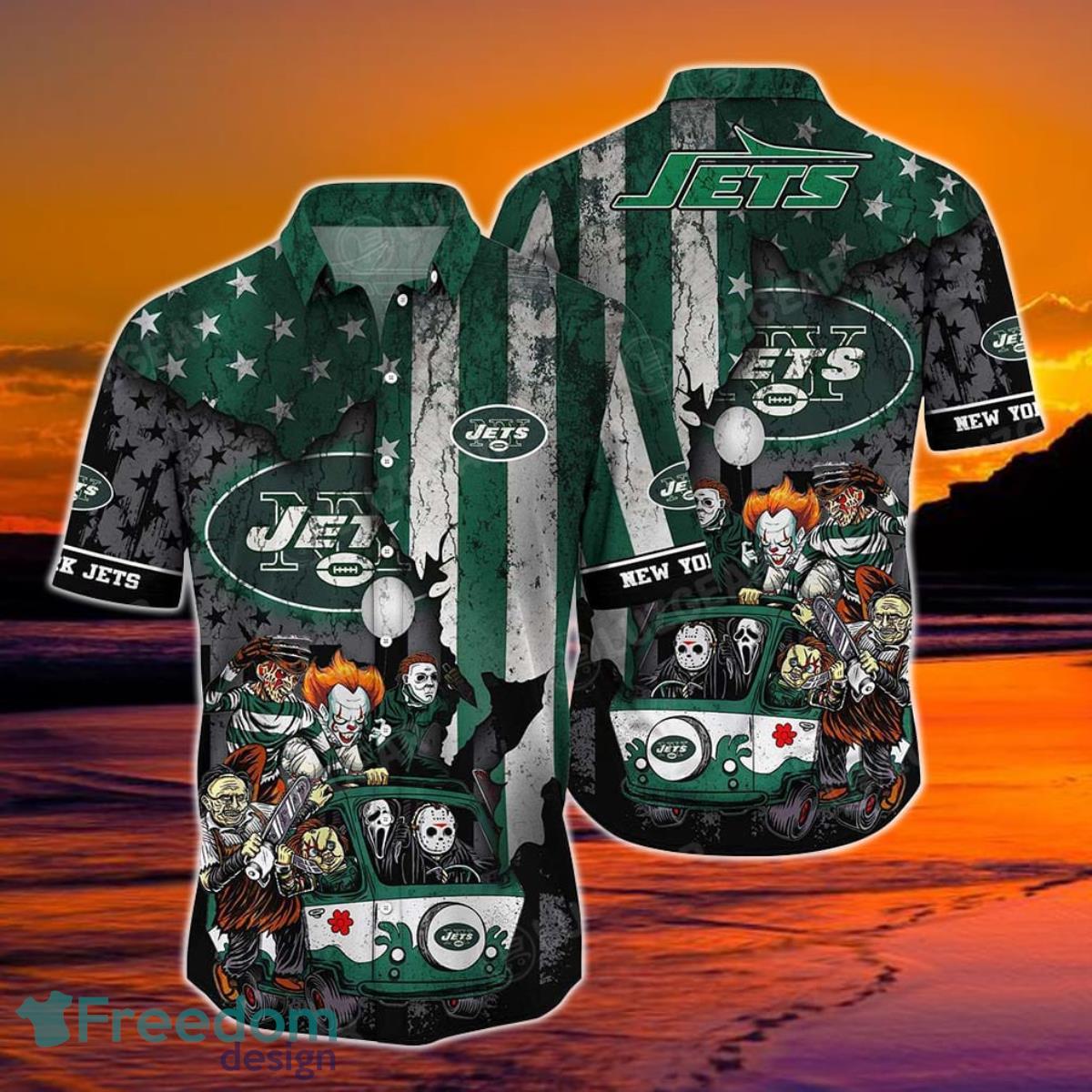 New York Jets NFL Hawaiian Shirt New Collection Trending Best Gift Ideas Product Photo 1