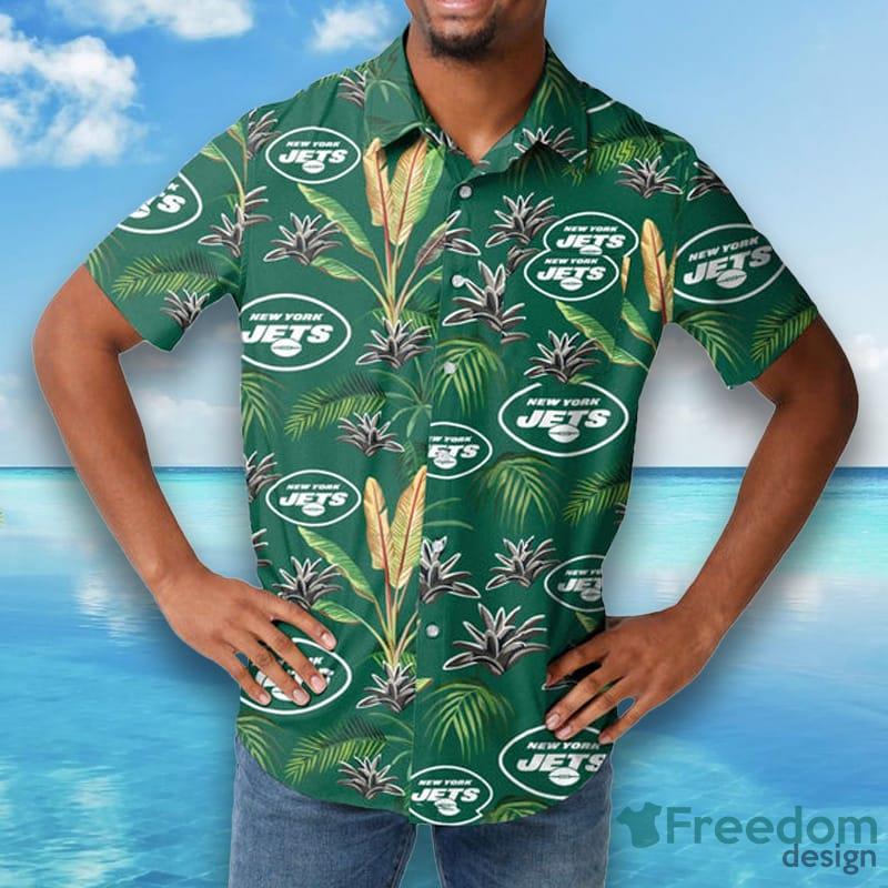 New York Jets Hawaiian Shirt And Short - Freedomdesign