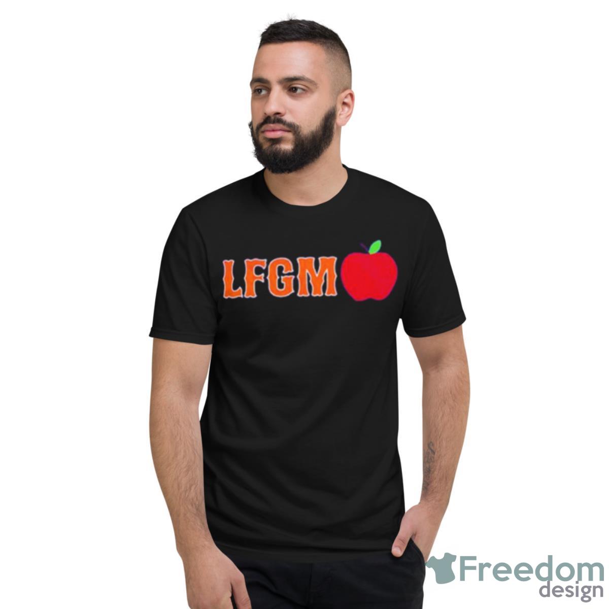 New York Mets LFGM Apple Shirt - Short Sleeve T-Shirt