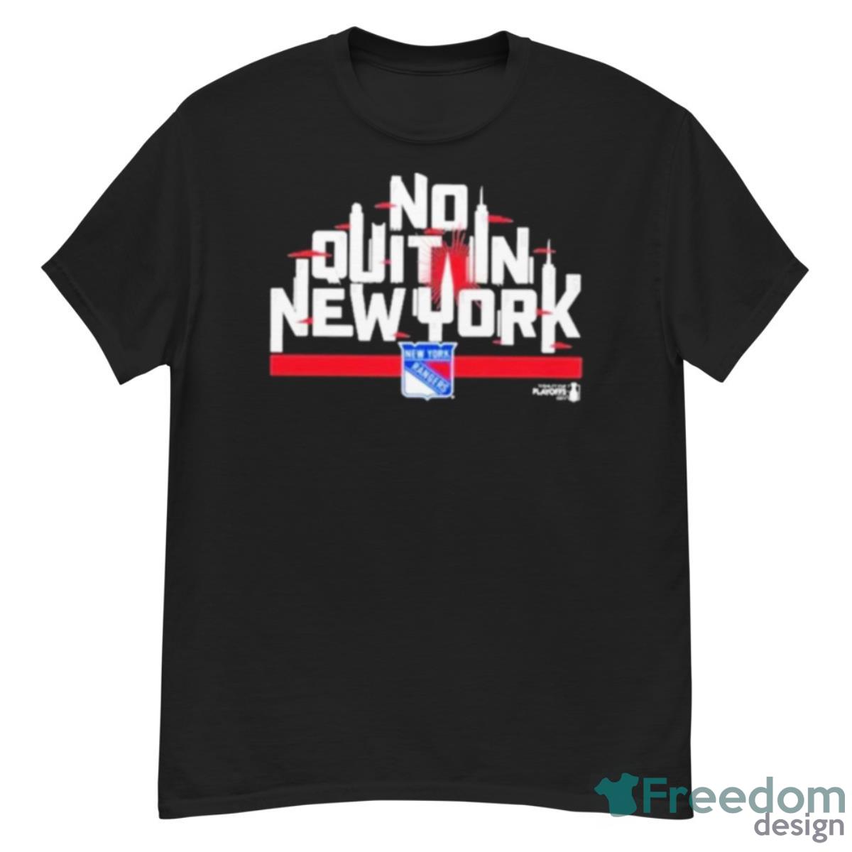 New York Rangers 2023 Stanley Cup Playoffs Driven No Quit In New York Shirt - G500 Men’s Classic T-Shirt